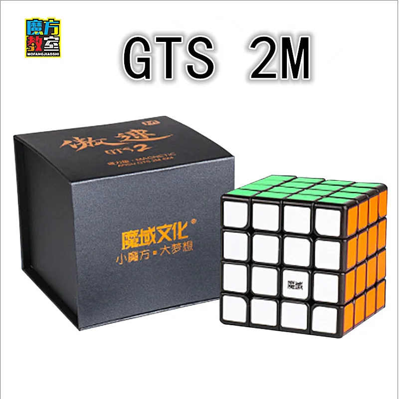 Moyu AoSu GTS2/GTS 2 M 4X4X4 Магнитный скоростной куб moyu gts 2 m 4x4 головоломка магнитный магический куб MOYU GTS2 M 4x4 магический куб