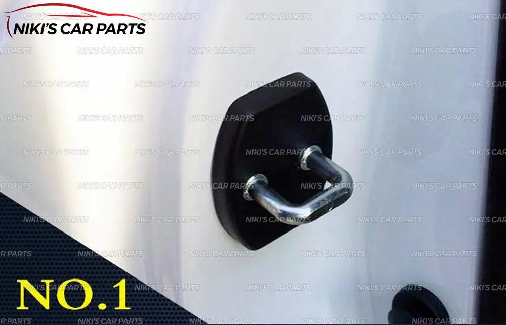 Защитные накладки для дверных петель Toyota Land Cruiser Prado FJ 150 2010 2018 ABS пластик 1