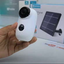Heimvision-cámara IP de seguridad HMDB2MQ, Wifi, Panel Solar, batería, 1080P, inalámbrica, vigilancia en exterior, Audio de 2 vías, resistente al agua
