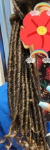 Crochet Hair Hair-Extensions Curly Faux-Locs Goddess Synthetic Dreadlocks Afro Pre-Stretched