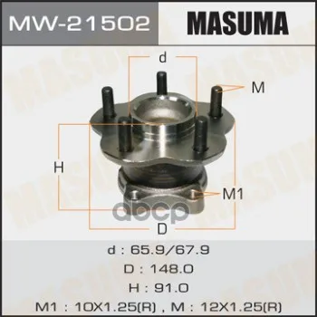 Ступичный Узел Masuma Mw21502 Masuma арт. MW21502