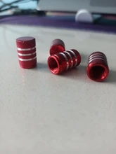 4 uds/1Set para vástago de válvula de neumático de coche perno de Tapas-en aluminio Theftproof tapas de válvulas de rueda de coche neumáticos válvulas de neumáticos tapones de vástago de válvula tapas de rueda