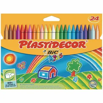 

BiC Plastidecor colorful waxes