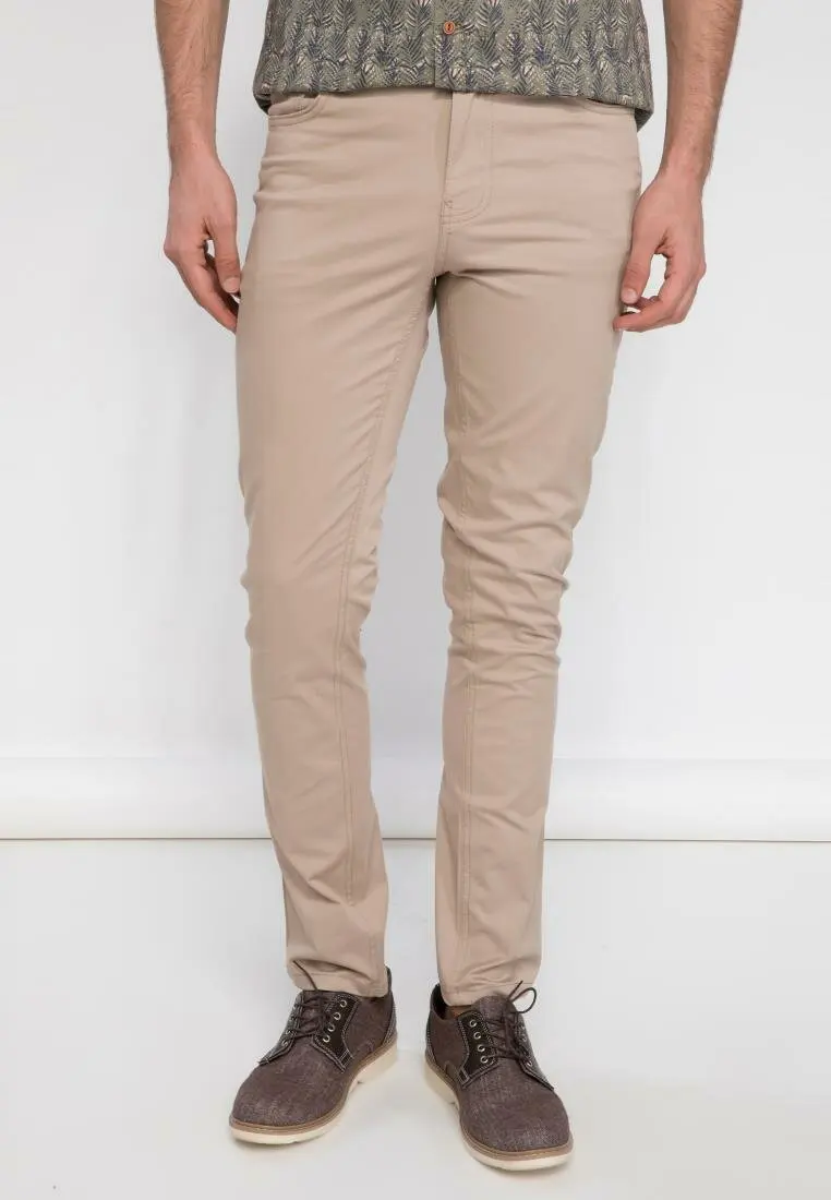 Дефакто мужские брюки осень зима прямые повседневные мужские толстые брюки классические модные тонкие однотонные брюки для мужчин-J9854AZ19SP