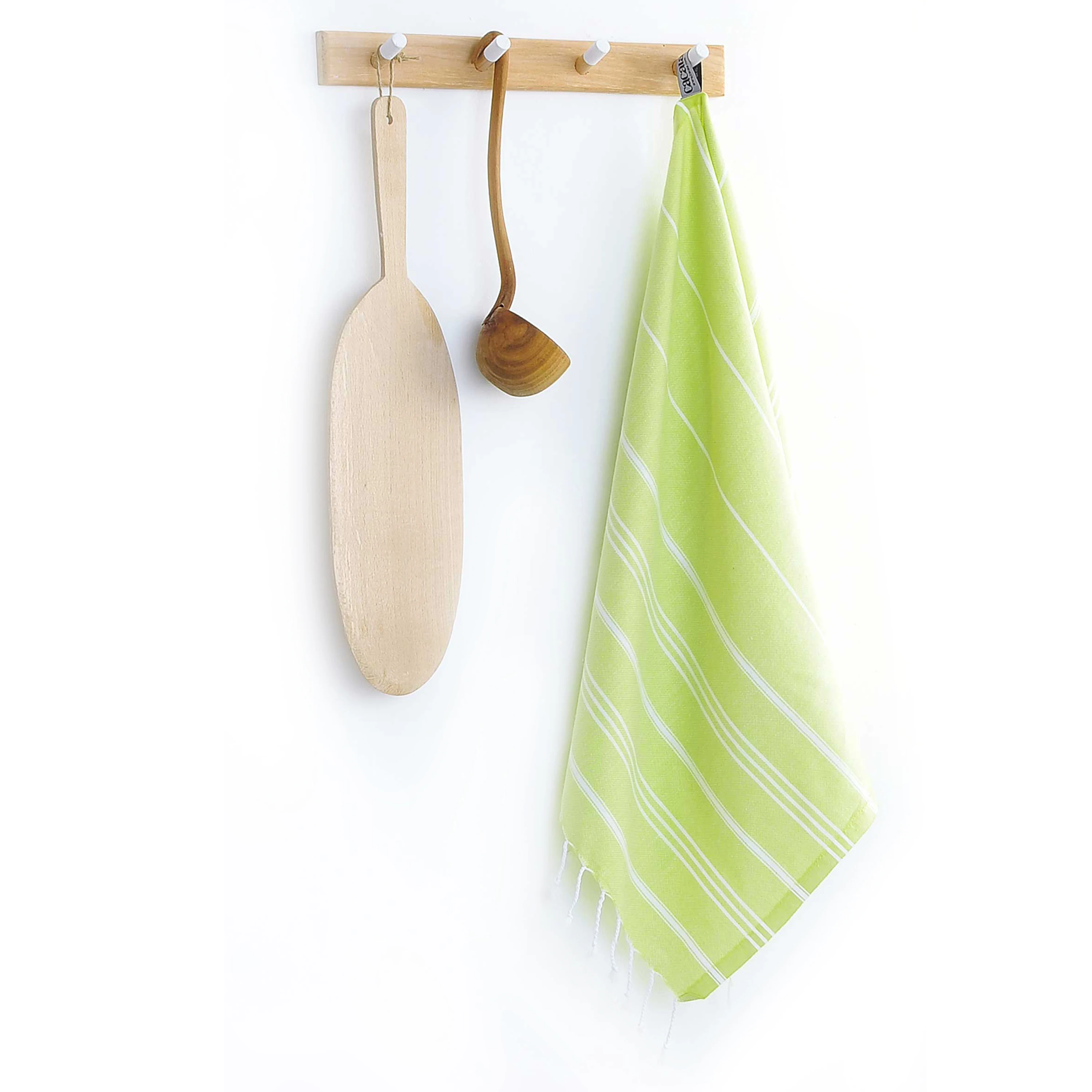 

CACALA Turkish Hand and Face Peskir Towels with Hanging Loop-Kitchen Bath Head Gym-%100 Cotton Softly 60x90Cm(23"x35") 110 Gr