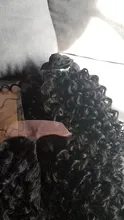 Mágico Pelo Rizado Afro tejido de pelo sintético 16-20 pulgadas 7 unids/lote mechones con cierre encaje africano extensores de cabello para mujer