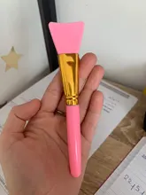 Brocha de maquillaje profesional, 1 Uds., brocha para máscara facial, Gel de silicona, mezcla de barro, brocha para máscara facial, herramientas cosméticas de belleza para lifting facial