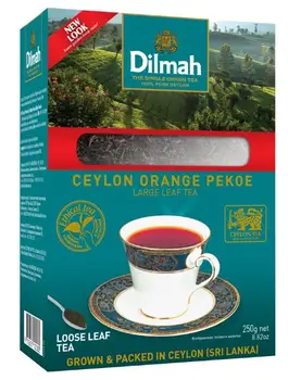

Dilmah tea, black Ceylon leaf, 250 gr
