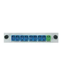 10 adet Splitter Fiber dalga kılavuzu tipi Sc Apc FTTH 1X8 1/16 SC/APC/UPC PLC düzlemsel