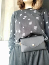 Mochila de moda para cintura para mujer, riñonera de PU sencilla, bolso con cinturón de regalo para mujer, bolso con cadena para teléfono, bolso informal para mujer, monedero negro