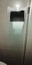 Rack Toilet-Paper-Holder Bathroom-Rack Multi-Function Shelves Wall-Mount 3-Colors