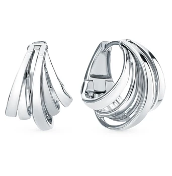 

Silver sunlight earrings sample 925