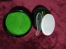 Ilisya-mascarilla de colágeno para ojos, alga verde, parches de ojos para ojeras, almohadilla de ojo hidratante, antiarrugas, nutritiva, 60 unidades