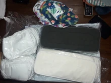 [Simfamily 10 unid/set reutilizable inserto de carbón de bambú pañal de tela para bebé Mat pañales inserciones cambiando camisas cada insertar venta al por mayor