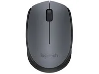 

Logitech M170 RF Wireless + USB Optical 1000DPI Ambidextrous Black, Gray mouse