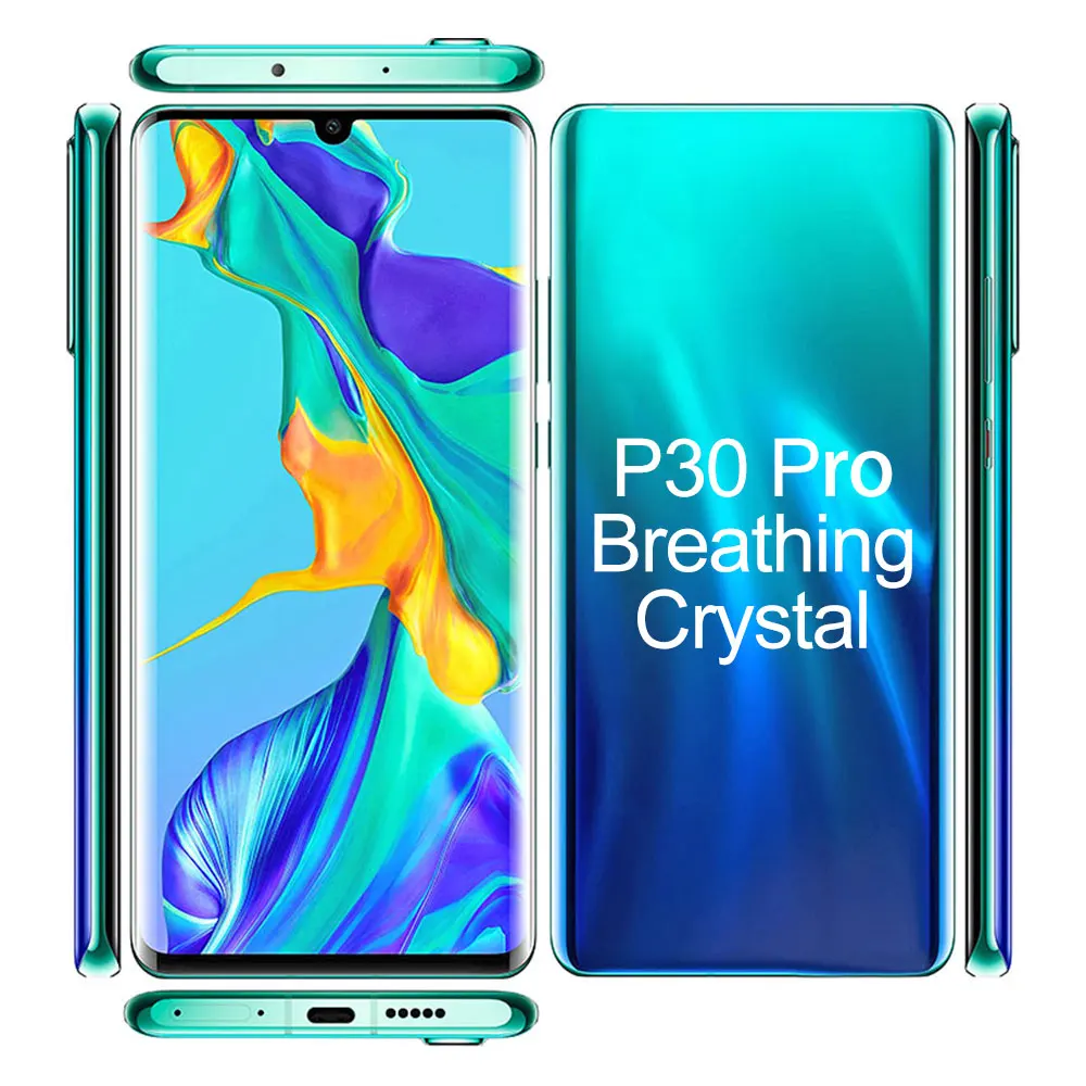 Ori полная сборка для huawei P30 Pro ЖК-дисплей Сенсорный экран планшета OLED Дисплей в сборе запасные VOG-L29 VOG-L09 VOG-L04 - Цвет: Breathing Crystal