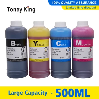 

Toney King Printer Ink Refill Dye Ink Kit 500ml Bottle For HP For Epson For Canon For Brother all Model Cartridge Ciss System