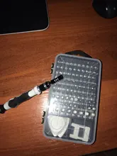 KINDLOV-Juego de destornilladores 115 en 1, Kit de herramientas de reparación de precisión, Juego de puntas de destornillador hexagonales magnéticas Torx para reparación de teléfono y PC