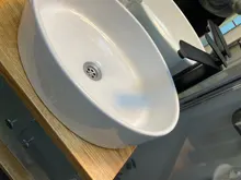 Basin Faucet Sink Frap Brass Black Cold Mixer Tap Single-Handle Hot Y10043