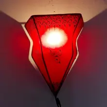 Аппликация Henne 1559 лампа в марокканском стиле из железа и окрашенной кожи