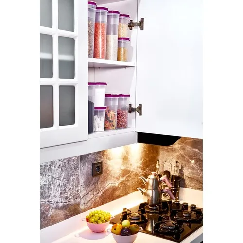 3-Piece Lock & Fresh Rations Storage Container Set for Kitchen
