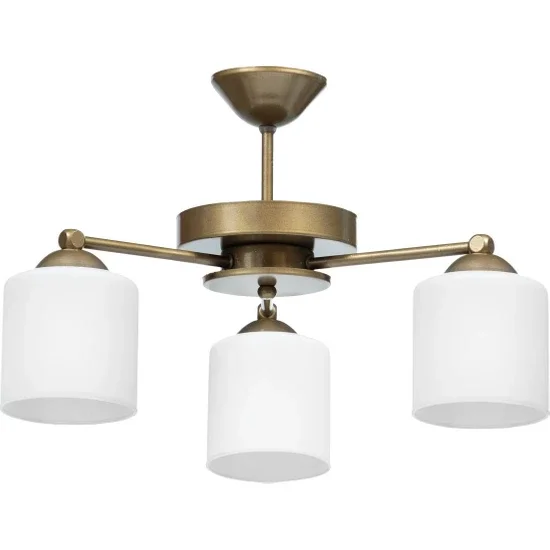 

Chandelier Madrid Tumbled Modern Style 3-Piece Chandelier