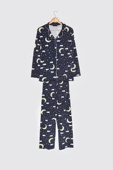 

Trendyol Printed Knitted Pajamas Set THMAW21PT0916
