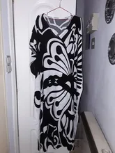 Swimwear Cover Ups Maxi-Dress Bathing-Suit Kaftan Beach Plus-Size Cotton Salida-De-Playa