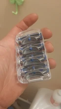 Gillette-Cuchillas de afeitar para hombre Fusion, 5 capas, cuchillas de seguridad, acero inoxidable, cuidado de la cara, 4 unidades