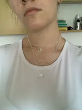 Collares con colgante de oro multicapa para mujer, collares gargantilla Punk, palabras de moda, regalo de fiesta, joyería, Nuevos Bohemios, 2021