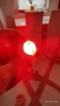 Headlamp Mini Flashlight Torch-Head Usb Rechargeable Portable Have-Battery-Red/white
