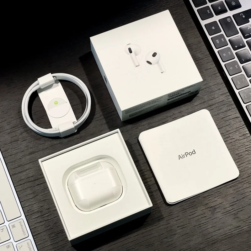 Беспроводные наушники для AirPods 3 копия 1в1 IOS15 Android Самсунг Сяоми Bluetooth |