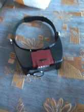 Lupa de microscopio Con Luz LED para lectura o reparación, lupa de cristal para cabeza, gafas Con Luz LED para lectura o reparación, 10X