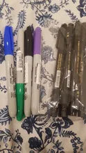 Pincel de caligrafía japonesa china, suministros de arte para manualidades, herramientas de escritura para oficina y escuela, 4 unids/lote