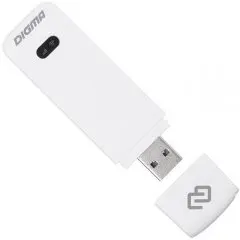 

USB modem Digma 3G/4G dongle White (dw1961) + as a gift unlimited internet from beeline