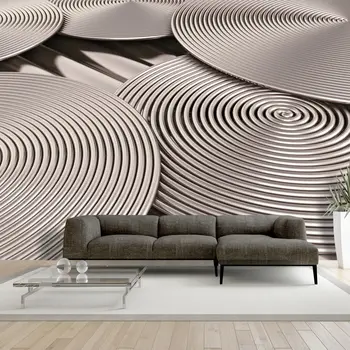 

Wall mural-Copper Spirals - 200x140 cm