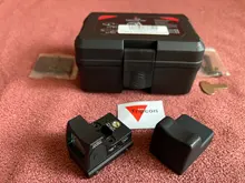 Visor de punto rojo para rifle, mira apta para weaver carril de 20mm para Airsoft/Rifle de caza, mini RMR