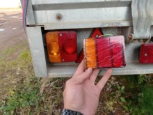 Tail-Light Trailer-Truck Rear-Parts Lamps-Pair Car Led Waterproof 12V 8 for IP65 2pcs