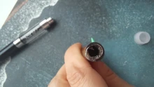 BQAN-pincel de dibujo de doble cabeza, mango de cristal negro, 9mm y 11mm, delineador, pintura, bolígrafo, esmalte de Gel, herramientas de manicura de decoración de uñas