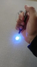 Pocket-Lamp Marker Aa-Battery Uv-Flashlight-Torch Checker-Detection Stainless-Steel Ultra-Violet-Light