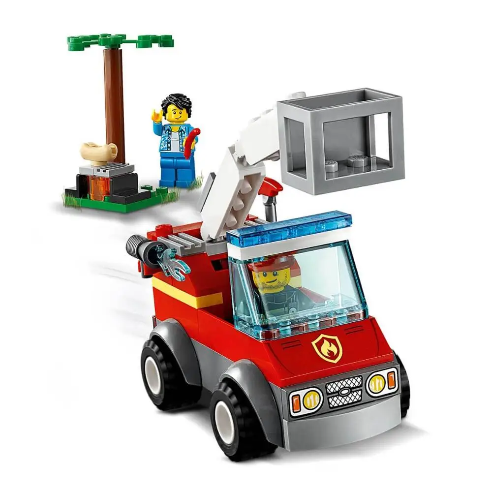 LEGO City пожарный Barbekü Yangını|Блочные конструкторы| |