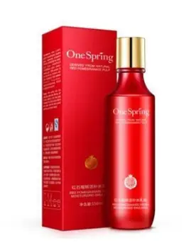 

Moisturizing facial toner with red pomegranate extract "one spring", 150 ml