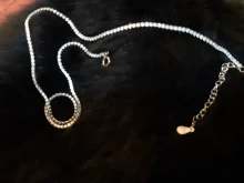 Short Necklace Wedding-Jewelry Sweet-Choker 925-Sterling-Silver Trustdavis Dazzling Women