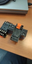 Electromagnetic-Relay Base Din-Rail-14-Pins MY4NJ AC220V Coil DC12V 4NC 4NO Small 1set