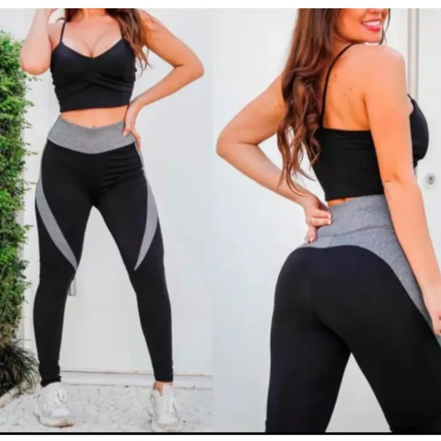 Calça Legging Leg Fitness Moda Academia Suplex Ginástica Fearless