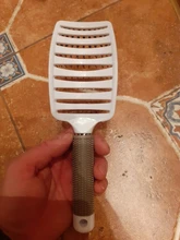 Huiyun-cepillo de pelo caliente para mujer, cerdas de jabalí, masajeador de cuero cabelludo, peine de nailon, pinceles de salón para desenredar, estilismo de peluquería