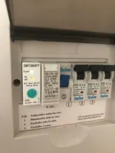 Medidor inteligente de consumo de energía para casa domótica, vatímetro monofásico con riel Din, de wifi y 1P eWelink, para medir potencia eléctrica kWh, con Alexa y Google