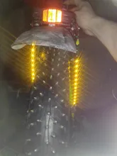 Coche LED tira de decorativo de estilismo de luz ambiental 30CM 15 lámpara SMD LED impermeable Flexible de la atmósfera blanco rojo amarillo azul