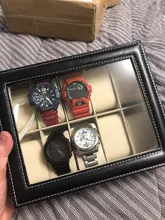 BOBO BIRD-organizador de Caja expositor de relojes de muñeca de polipiel, caja de almacenamiento, soporte para reloj, estuche de exposición de joyería, saat kutusu