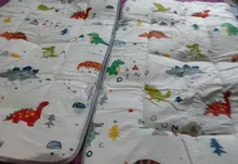 Colchón de cuna para niños pequeños, cama de algodón de doble cara, juego de cama para bebé, niños y niñas, 120x60cm